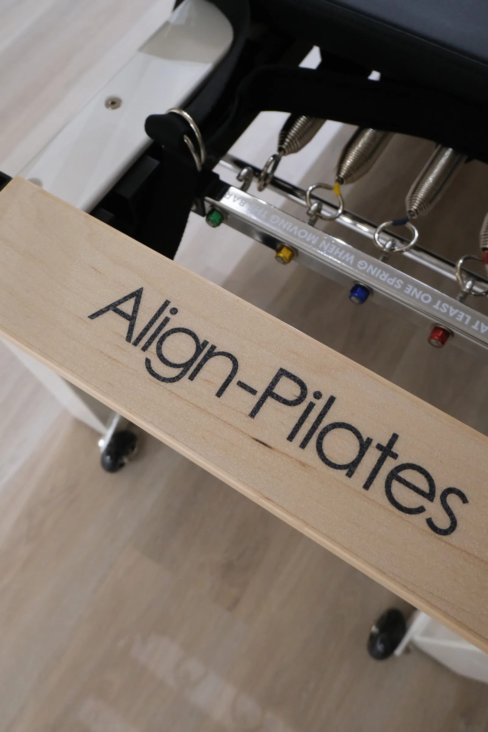 澄靜教室 Align-Pilates Reformer 彈簧與器械細節